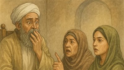 قصة عن كيد النساء